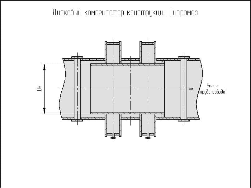 Компенсатор давления чертеж