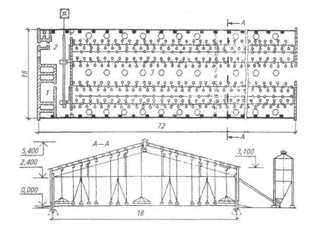 План схема птицефермы