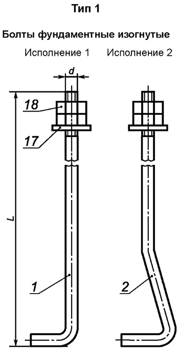 Чертеж анкерный болт dwg